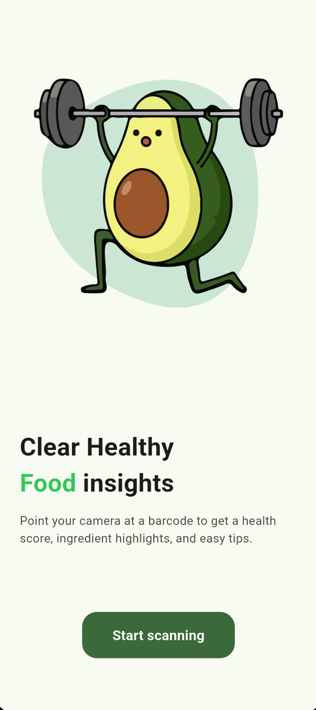Onboarding insights screen